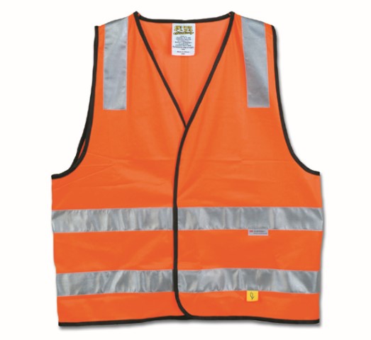 SAFETY VEST DAY/NIGHT ORANGE M  